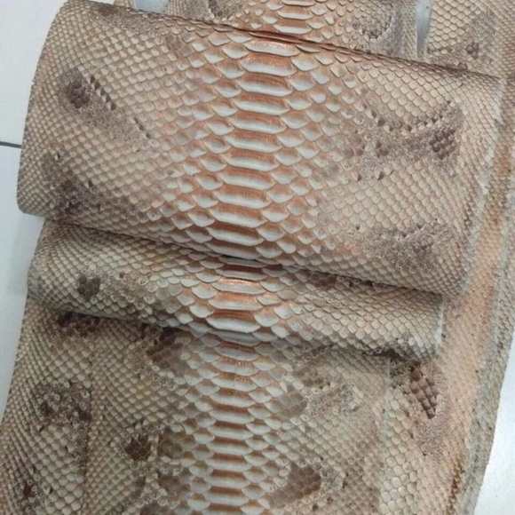 Real Phyton skin backpack by Geudo made on order - Picture 5 of 8